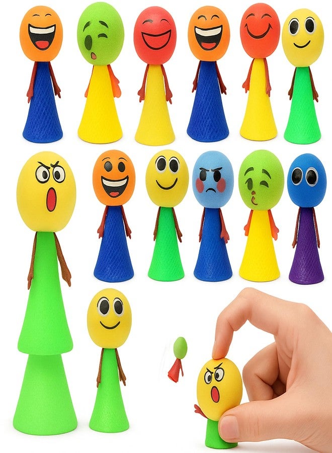 SNAPTRON Birthday Return Gifts for Kids Party - 20Pcs Jumping Toys for Birthday Return Gifts for Kids, Emoji Jump Toy as Return Gifts for Kids in Bulk/ Bullk Gifts for Kids - Image 1
